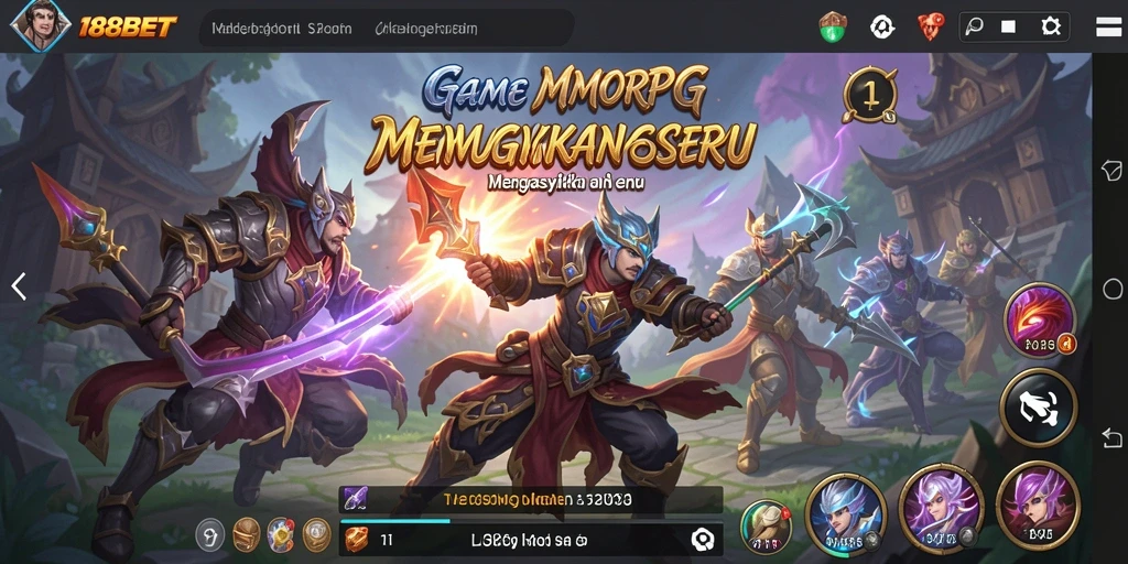 Tampilan gameplay dari 188BET yang mendebarkan dan interaktif.