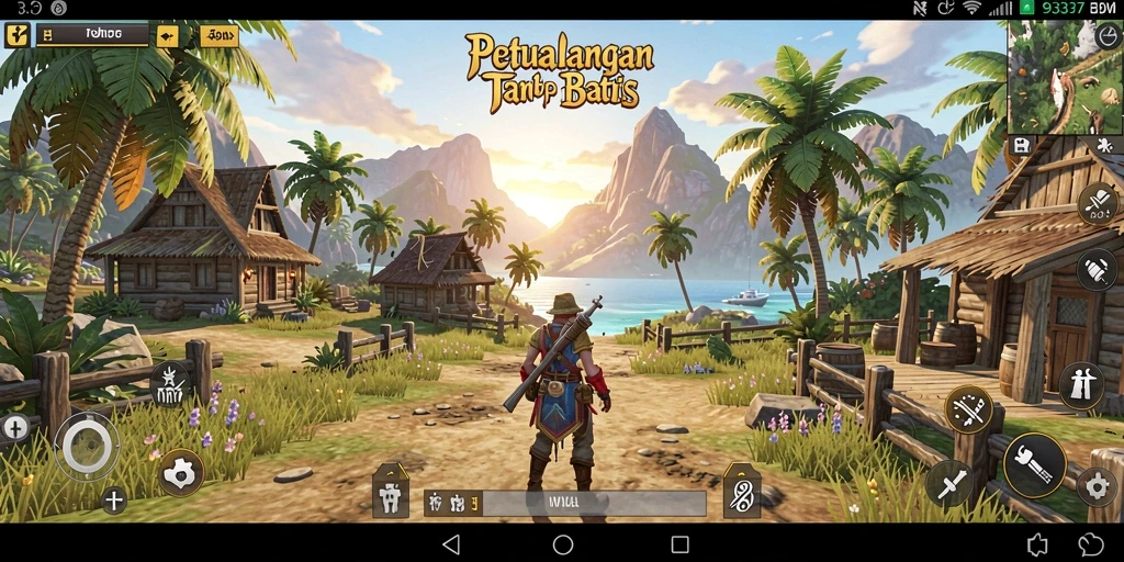 Gameplay menakjubkan dalam dunia terbuka yang luas.