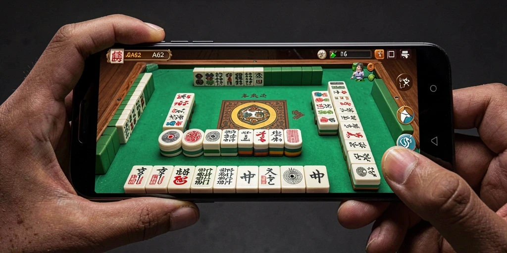 Tampilan gameplay Mahjong yang menarik dan menantang di AA62.