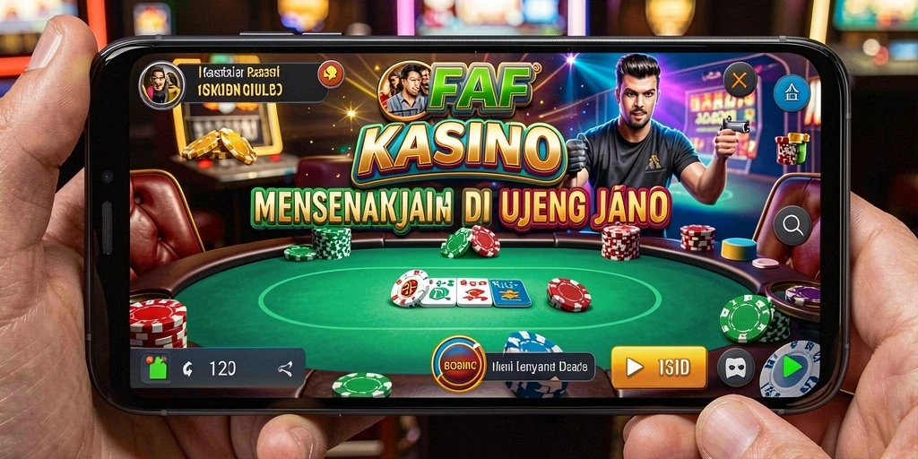 Screenshot AFAF menampilkan gameplay Kasino yang menarik dan penuh warna.