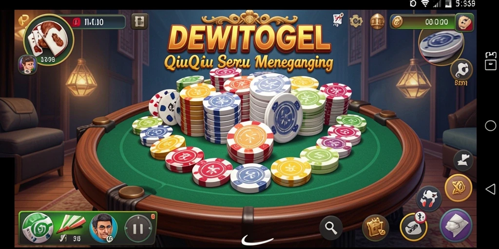 Tampilan gameplay QiuQiu yang seru dan menantang di DEWITOGEL.