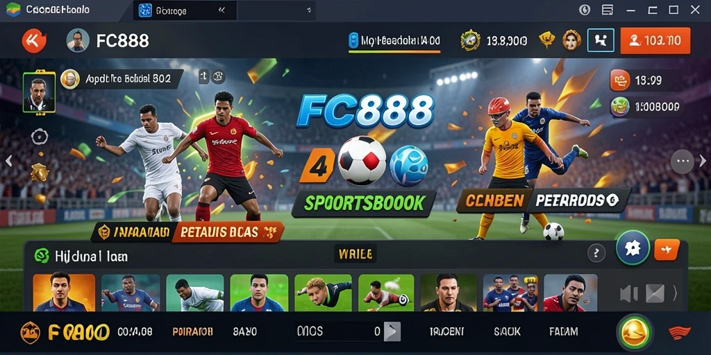 Tangkap layar FC888 menunjukkan gameplay taruhan yang seru dan menyenangkan.