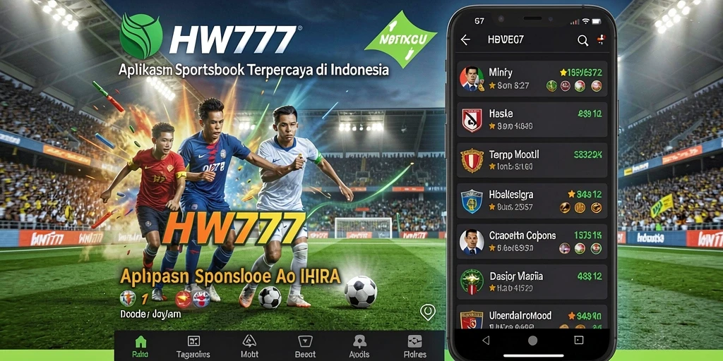 Tampilan gameplay HW777 yang menarik dalam taruhan olahraga.