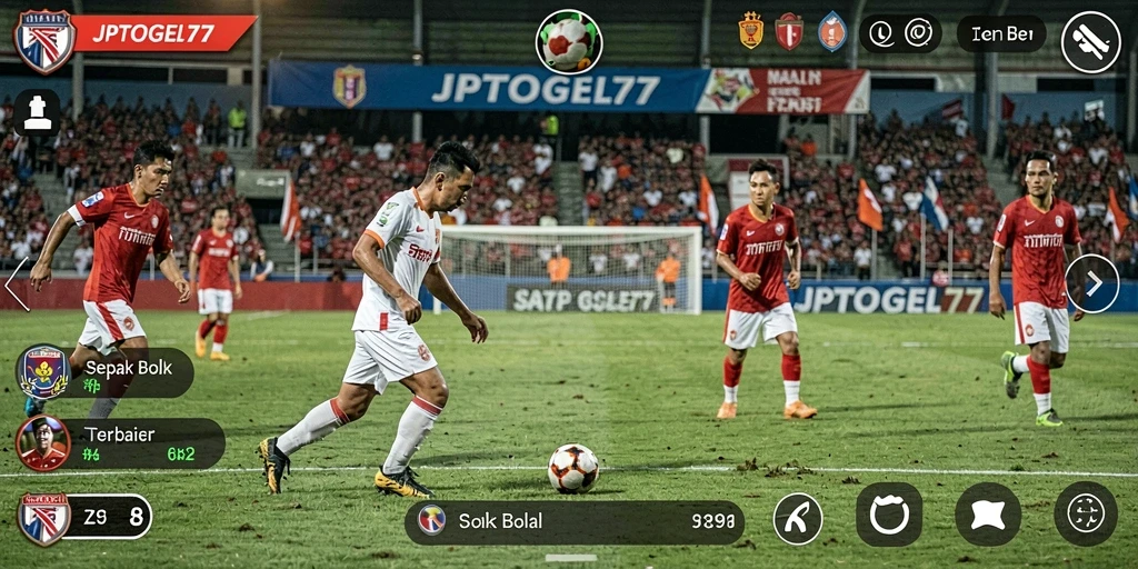 Tampilan sementara gameplay menarik dan seru dalam JPTOGEL77.