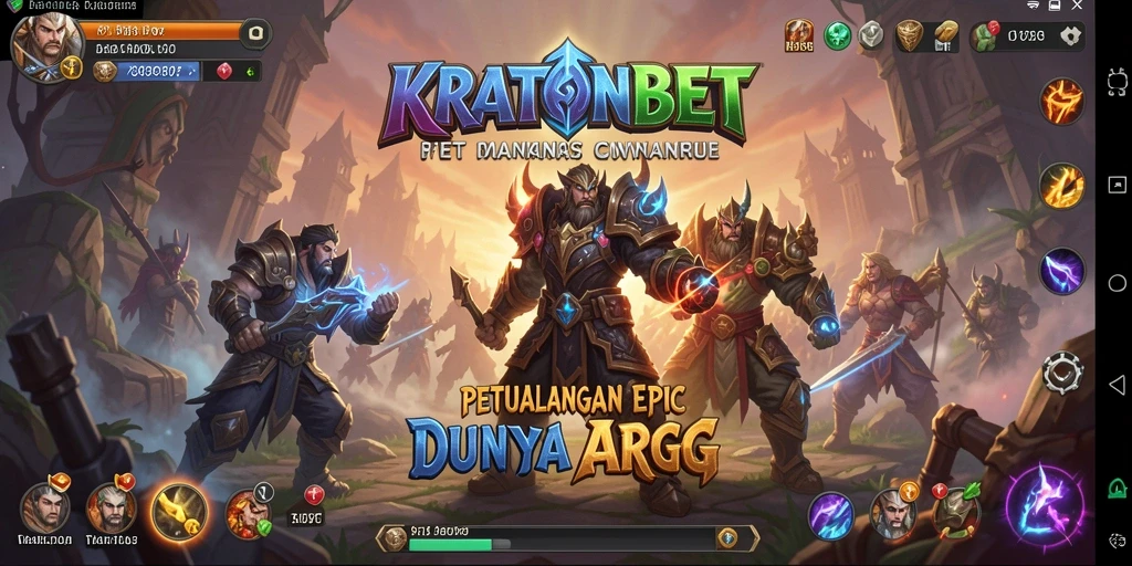 Gameplay mendebarkan di dunia fantasi KRATONBET.