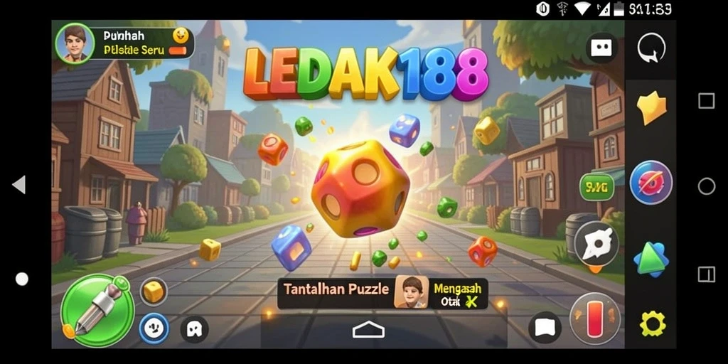 Tampilan gameplay LEDAK188 yang menarik dan penuh tantangan.