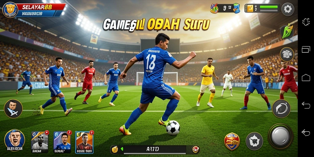 Tampilan action seru dalam gameplay olahraga SELAYAR88.