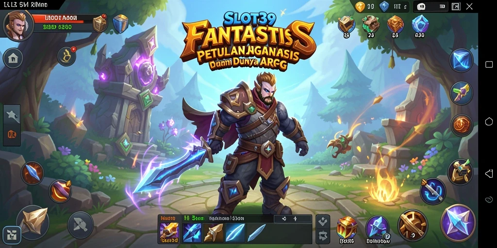 Tampilan gameplay menarik dengan aksi pertarungan seru di SLOT39.
