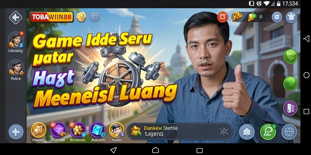 Tampilan gameplay menarik dan interaktif dari TOBAWIN88.