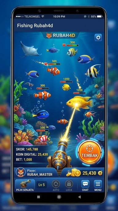 Fitur unggulan dalam aplikasi rubah4d untuk pengguna.